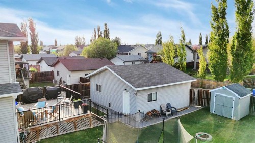 182 Kidd Close, Red Deer, AB - Outdoor With Deck Patio Veranda With Exterior