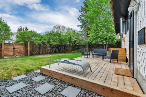 31 Macfarlane Avenue, Red Deer, AB - Outdoor With Deck Patio Veranda