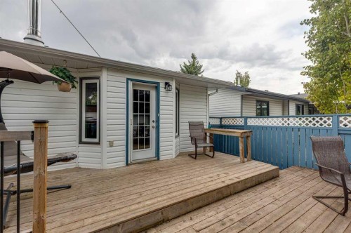 24 Bruns Bay, Lacombe, AB - Outdoor With Deck Patio Veranda With Exterior