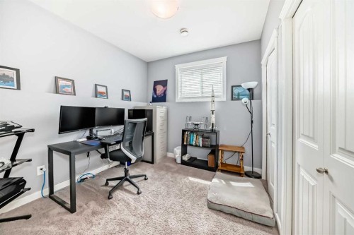 128 Almond Crescent, Blackfalds, AB - Indoor Photo Showing Office