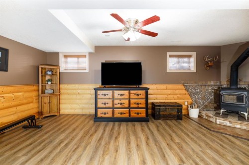 1805 27 Avenue, Delburne, AB - Indoor With Fireplace