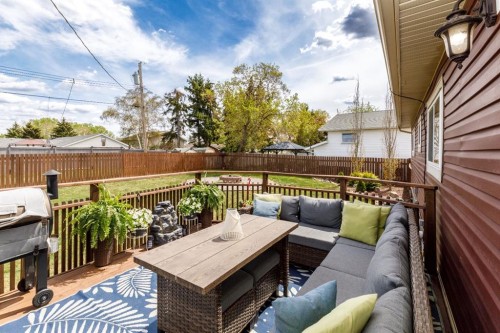 1805 27 Avenue, Delburne, AB - Outdoor With Deck Patio Veranda With Exterior