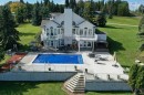 205-1 Ave Avenue West, Buck Lake, AB  - Outdoor With In Ground Pool With Deck Patio Veranda With Backyard 
