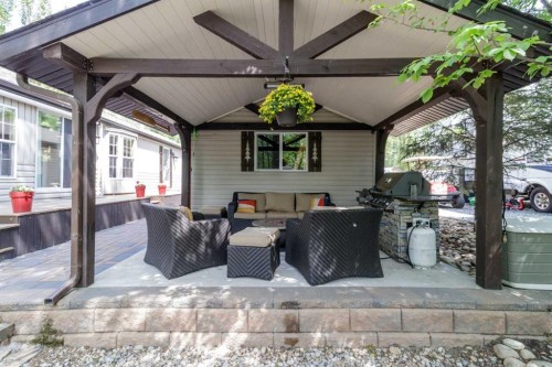 119A-10046 Township Road 422, Rural Ponoka County, AB - Outdoor With Deck Patio Veranda With Exterior