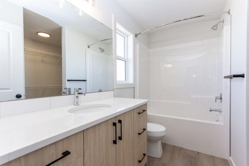 60 Trinity Street, Lacombe, AB - Indoor Photo Showing Bathroom