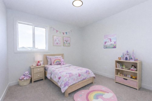 60 Trinity Street, Lacombe, AB - Indoor Photo Showing Bedroom