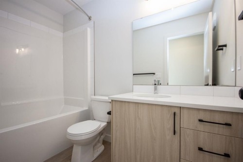 60 Trinity Street, Lacombe, AB - Indoor Photo Showing Bathroom