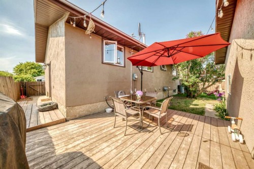 8 Haliburton Crescent, Red Deer, AB - Outdoor With Deck Patio Veranda With Exterior