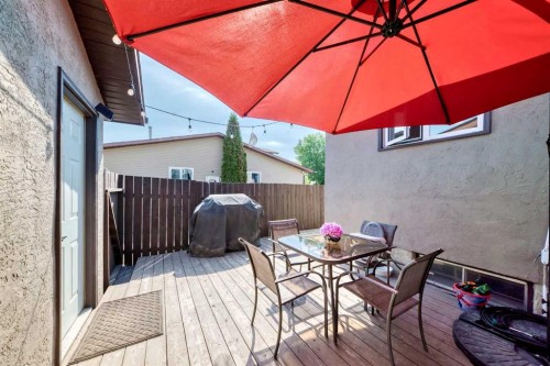 8 Haliburton Crescent, Red Deer, AB - Outdoor With Deck Patio Veranda With Exterior