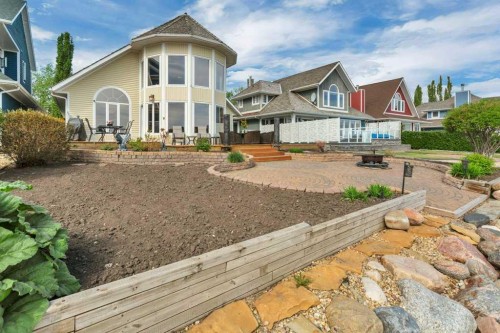 382 Marina Bay Place, Sylvan Lake, AB - Outdoor With Deck Patio Veranda