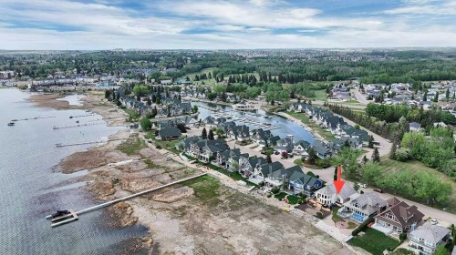 382 Marina Bay Place, Sylvan Lake, AB - Outdoor With View