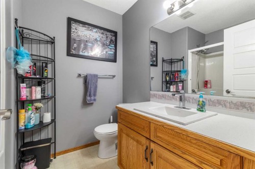 10 Kingston Drive, Red Deer, AB - Indoor Photo Showing Bathroom