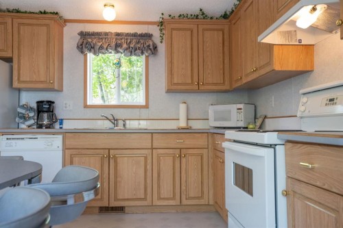 201 433042 Range Road 221, Rural Ponoka County, AB - Indoor Photo Showing Kitchen With Double Sink