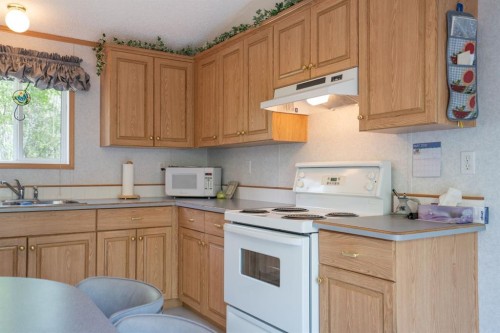 201 433042 Range Road 221, Rural Ponoka County, AB - Indoor Photo Showing Kitchen With Double Sink