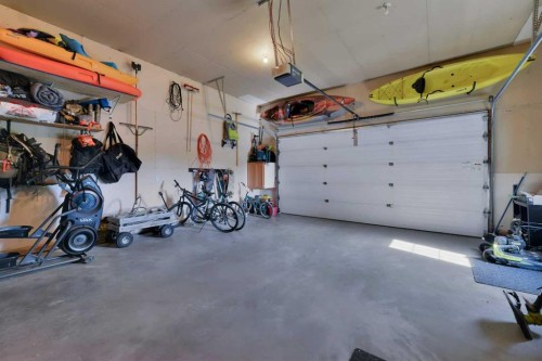 1 Spruce Close, Lacombe, AB - Indoor Photo Showing Garage