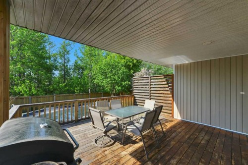1 Spruce Close, Lacombe, AB - Outdoor With Deck Patio Veranda With Exterior