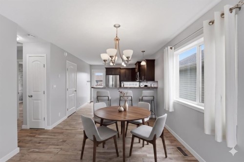 71 Long Close, Red Deer, AB - Indoor Photo Showing Dining Room