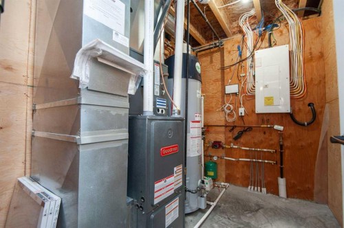 104 Almond Crescent, Blackfalds, AB - Indoor Photo Showing Basement