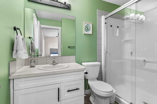 87 Almond Crescent, Blackfalds, AB - Indoor Photo Showing Bathroom