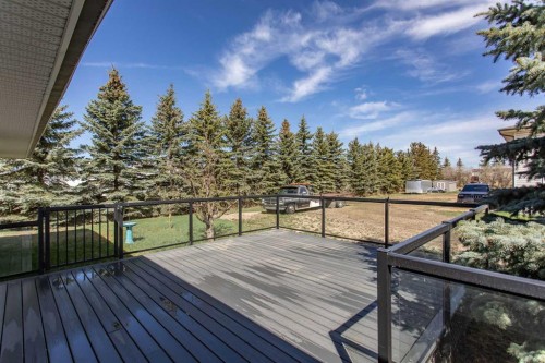 4504 45 Avenue, Lacombe, AB - Outdoor With Deck Patio Veranda