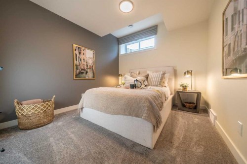 152 Snowberry Common Se, Calgary, AB - Indoor Photo Showing Bedroom