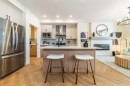 152 Snowberry Common Se, Calgary, AB  - Indoor Photo Showing Kitchen With Stainless Steel Kitchen With Upgraded Kitchen 