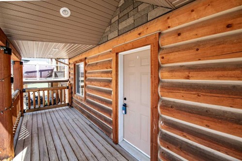 4024-25054 South Pine Lake Road, Rural Red Deer County, AB -  With Deck Patio Veranda With Exterior