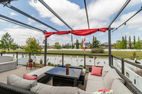 38 Lucky Place, Sylvan Lake, AB - Outdoor With Deck Patio Veranda With Exterior