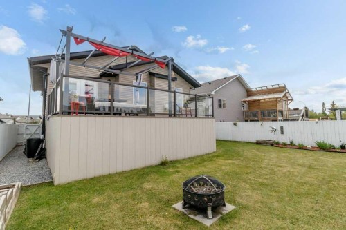 38 Lucky Place, Sylvan Lake, AB - Outdoor With Deck Patio Veranda