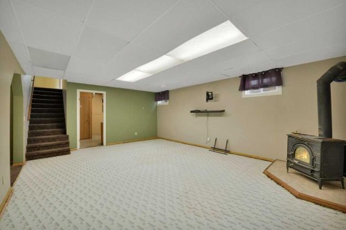 22 Blackstone Avenue, Lacombe, AB - Indoor Photo Showing Basement