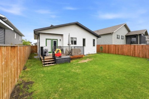 77 Murphy Close, Blackfalds, AB - Outdoor With Deck Patio Veranda