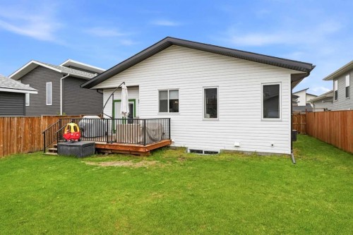 77 Murphy Close, Blackfalds, AB - Outdoor With Deck Patio Veranda With Exterior