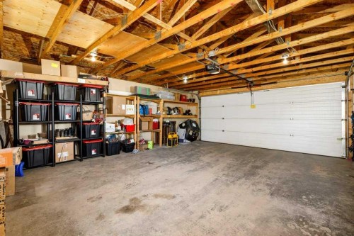46 James Street, Red Deer, AB - Indoor Photo Showing Garage