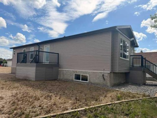 5019 49 Street, Hardisty, AB - Outdoor With Deck Patio Veranda