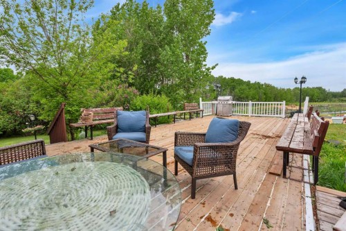 35005 Range Road 15, Rural Red Deer County, AB - Outdoor With Deck Patio Veranda