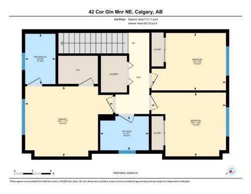 42 Corner Glen Manor Ne, Calgary, AB 