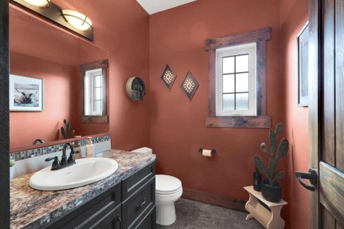 5518 52 Street Close, Bashaw, AB - Indoor Photo Showing Bathroom