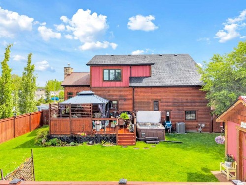 5518 52 Street Close, Bashaw, AB - Outdoor With Deck Patio Veranda