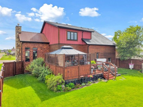 5518 52 Street Close, Bashaw, AB - Outdoor With Deck Patio Veranda