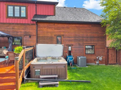 5518 52 Street Close, Bashaw, AB - Outdoor With Deck Patio Veranda With Exterior