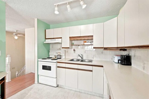 38 Meadowview Close, Sylvan Lake, AB - Indoor Photo Showing Kitchen With Double Sink