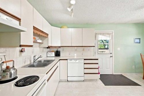 38 Meadowview Close, Sylvan Lake, AB - Indoor Photo Showing Kitchen With Double Sink