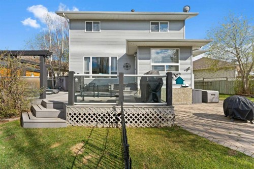 199 Adams Close, Red Deer, AB - Outdoor With Deck Patio Veranda