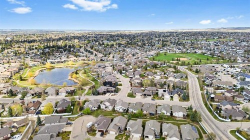 199 Adams Close, Red Deer, AB - Outdoor With Body Of Water With View