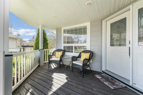 199 Adams Close, Red Deer, AB - Outdoor With Deck Patio Veranda With Exterior