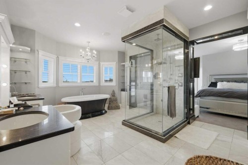 1 Rosewood Rise, Sylvan Lake, AB - Indoor Photo Showing Bathroom