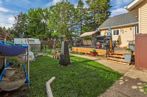 4520 36 Avenue, Ponoka, AB - Outdoor With Deck Patio Veranda