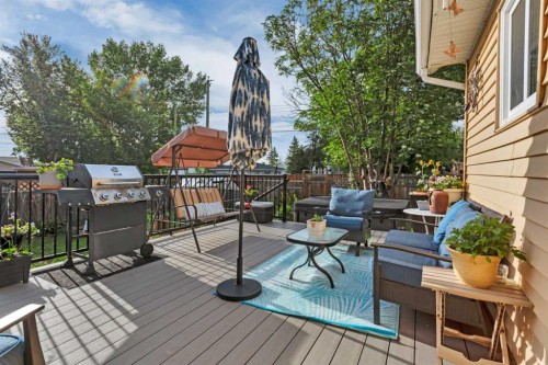 4520 36 Avenue, Ponoka, AB - Outdoor With Deck Patio Veranda With Exterior