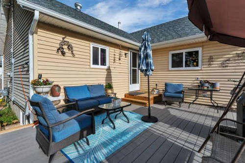 4520 36 Avenue, Ponoka, AB - Outdoor With Deck Patio Veranda With Exterior