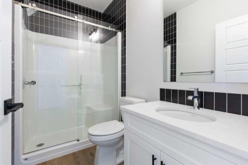 199 Bridgeport Circle, Chestermere, AB - Indoor Photo Showing Bathroom